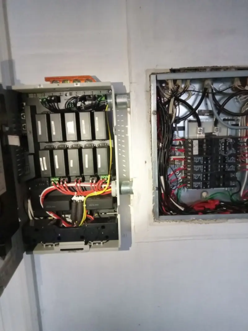 Electrical panel upgrade completed for Indoor Lighting Installation in Camden